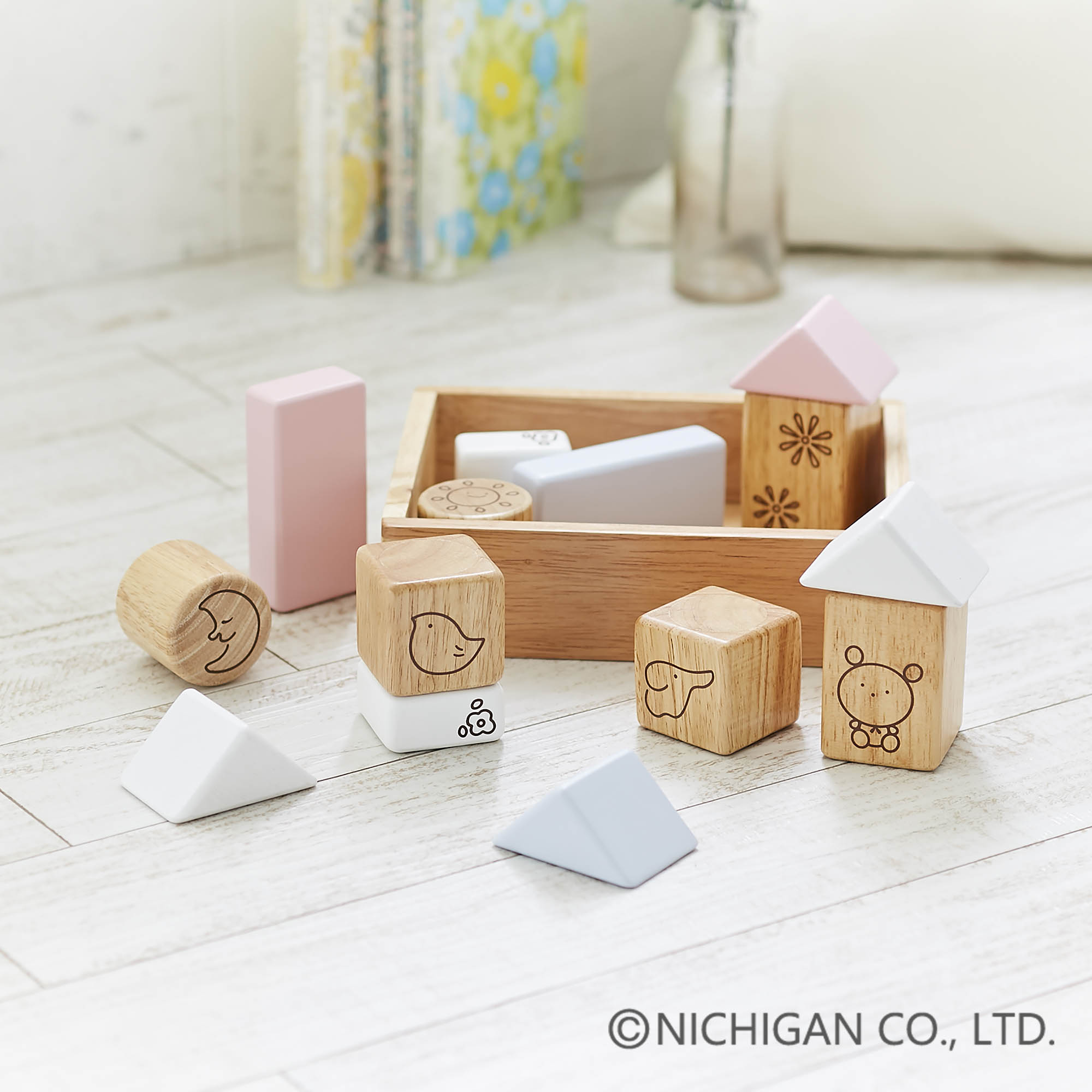 ぬくもりおとつみき - 木製玩具のニチガン-商品紹介