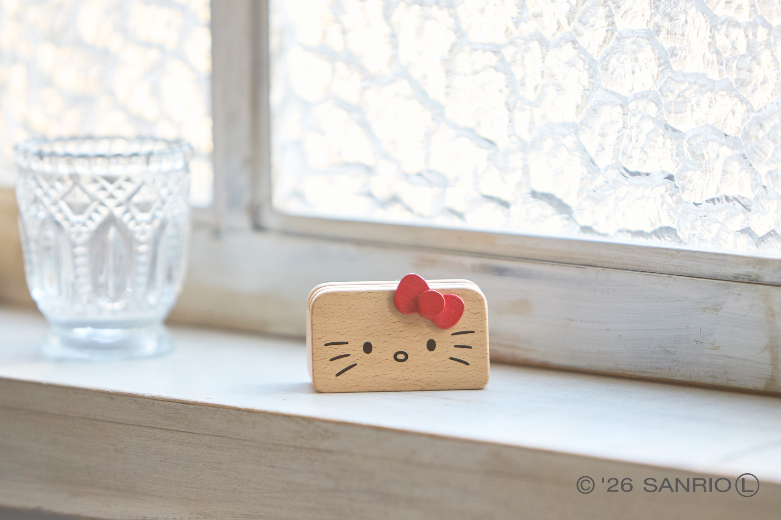 メモスタンド(レッド) - 木製玩具のニチガン-商品紹介