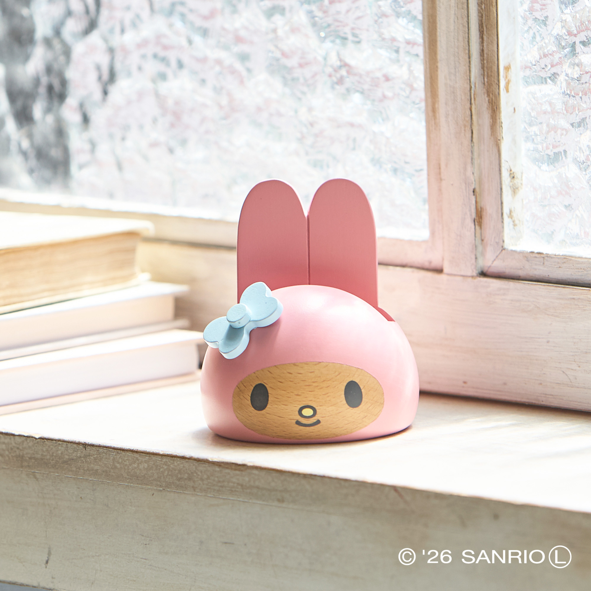 マイメロディ スマホスタンド - 木製玩具のニチガン-商品紹介