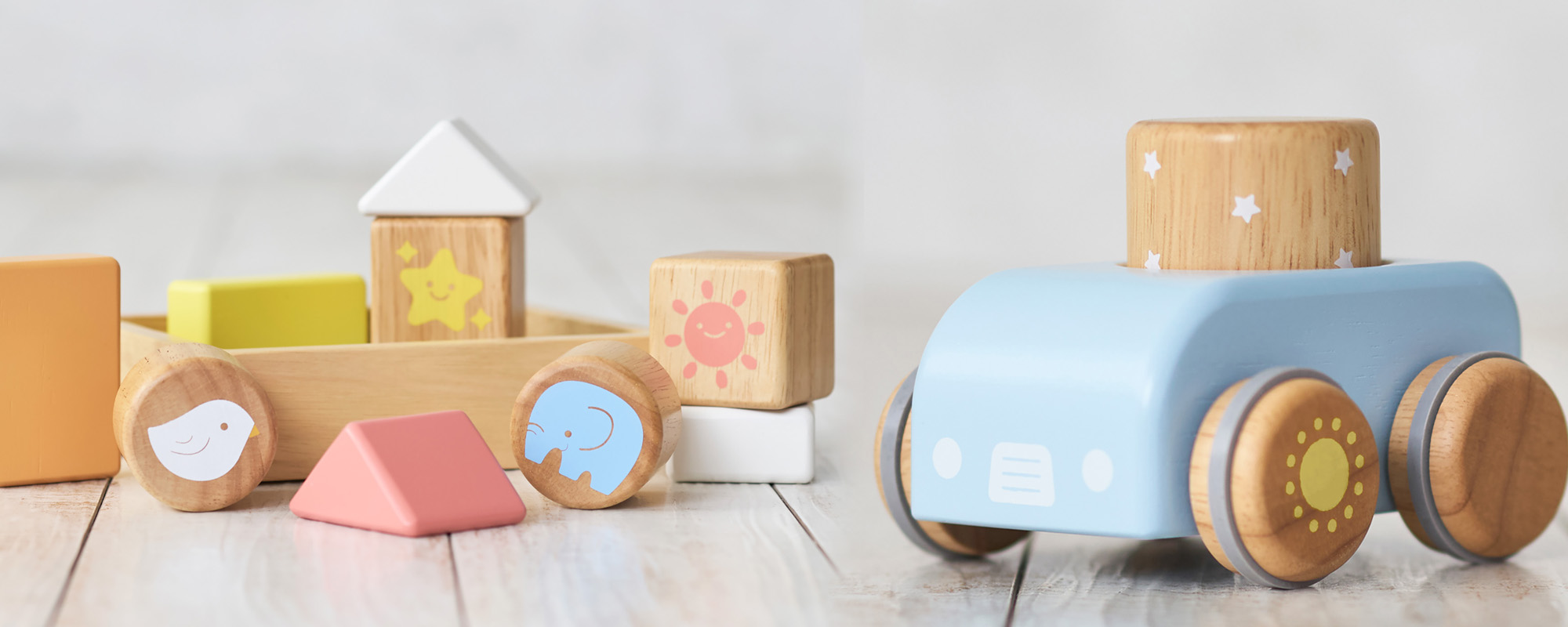 新商品】「そらいろハンドカー（おとつみき付き）」と「ふりふりおと