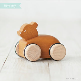 オルゴールカー うま 木製玩具のニチガン 商品紹介 オルゴールカー うま 木製玩具のニチガン 商品紹介