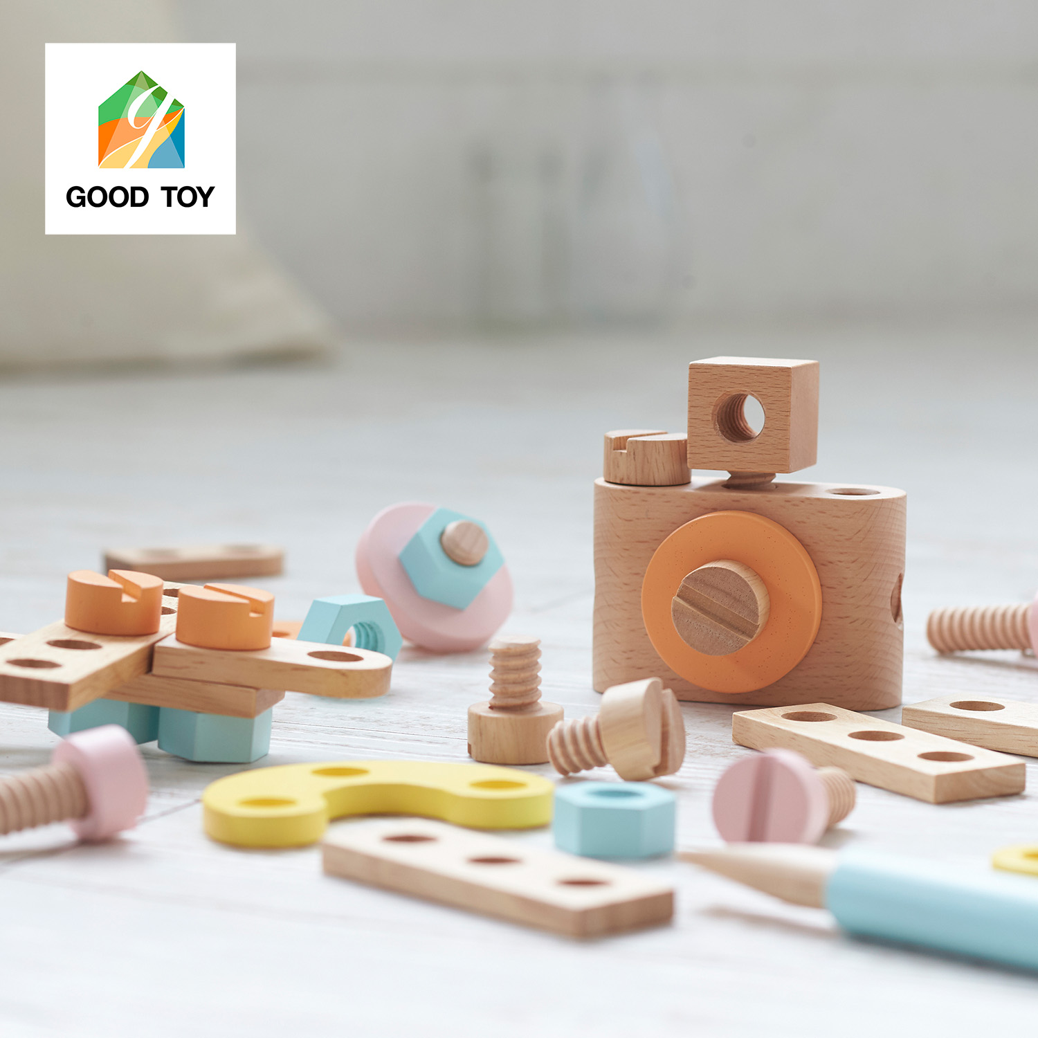 ねじってDIYセット – 木製玩具のニチガン-商品紹介