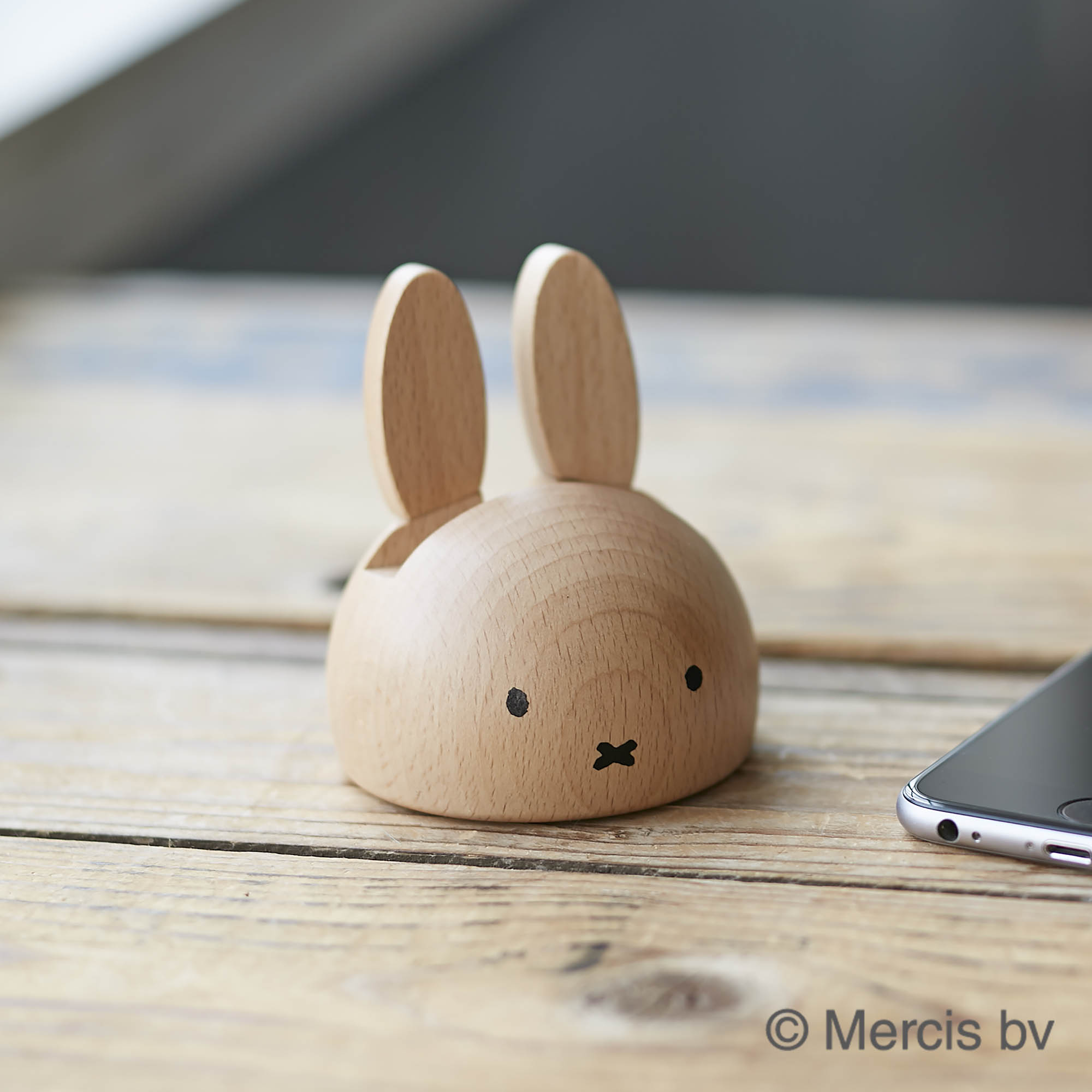 ミッフィー スマホスタンド - 木製玩具のニチガン-商品紹介