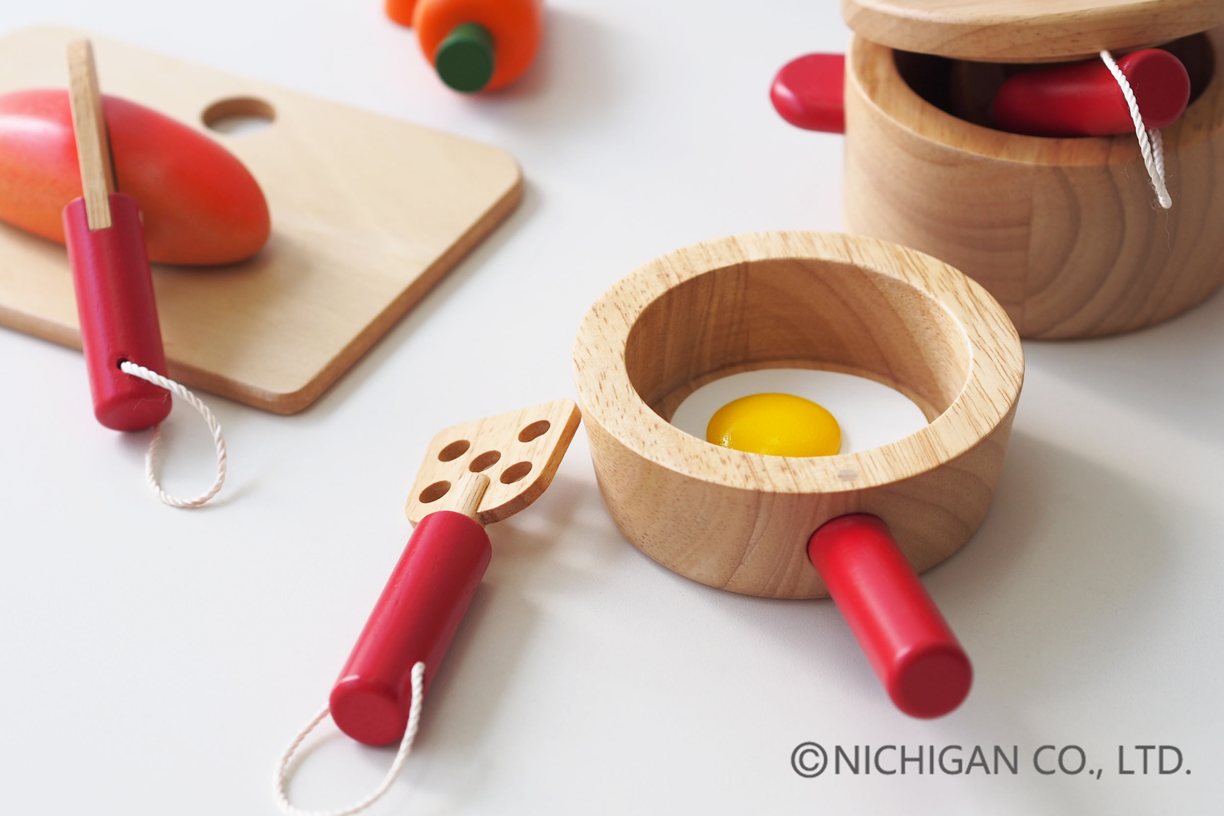 キッチンセットⅡ – 木製玩具のニチガン-商品紹介