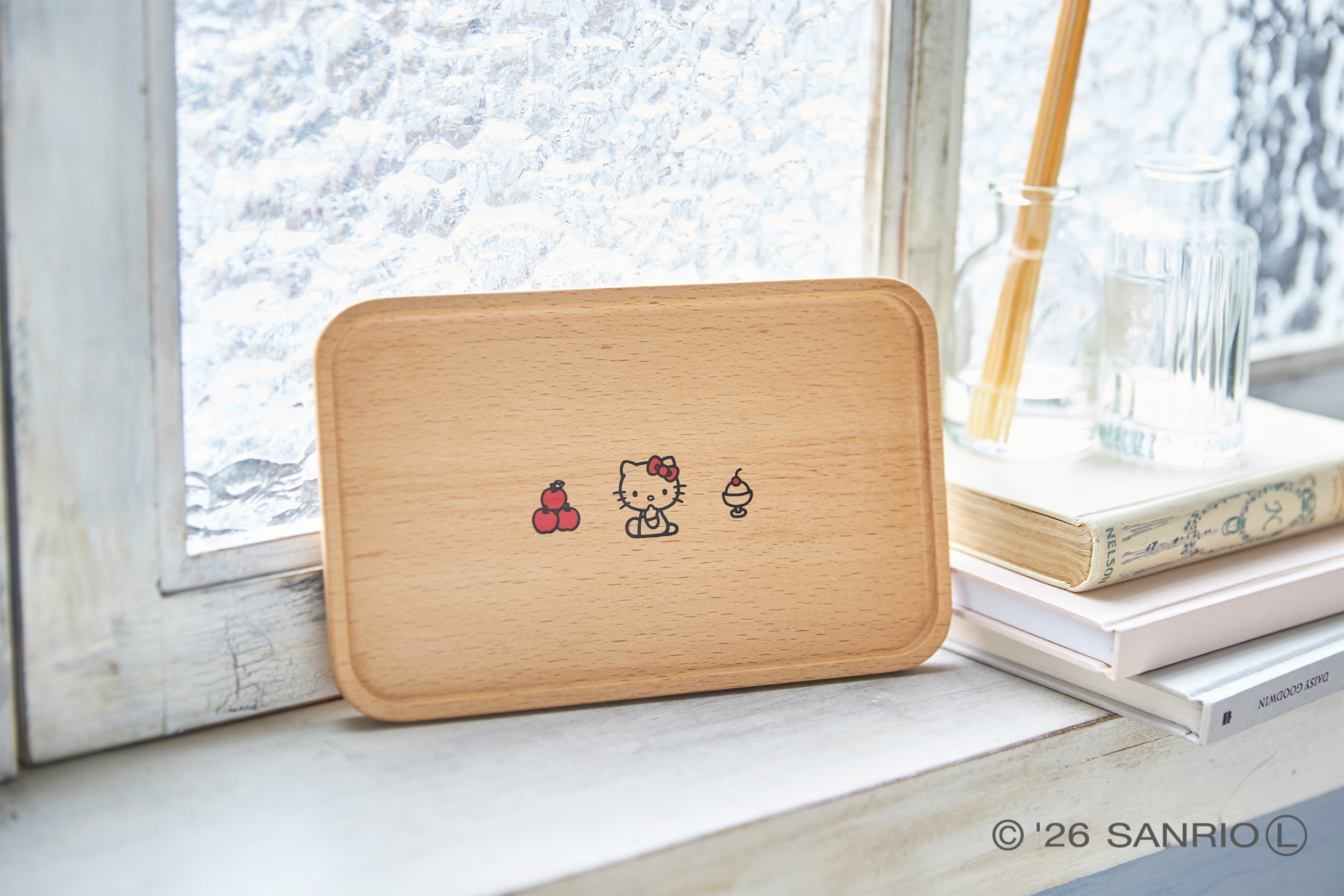 ハローキティ ウッドトレー - 木製玩具のニチガン-商品紹介