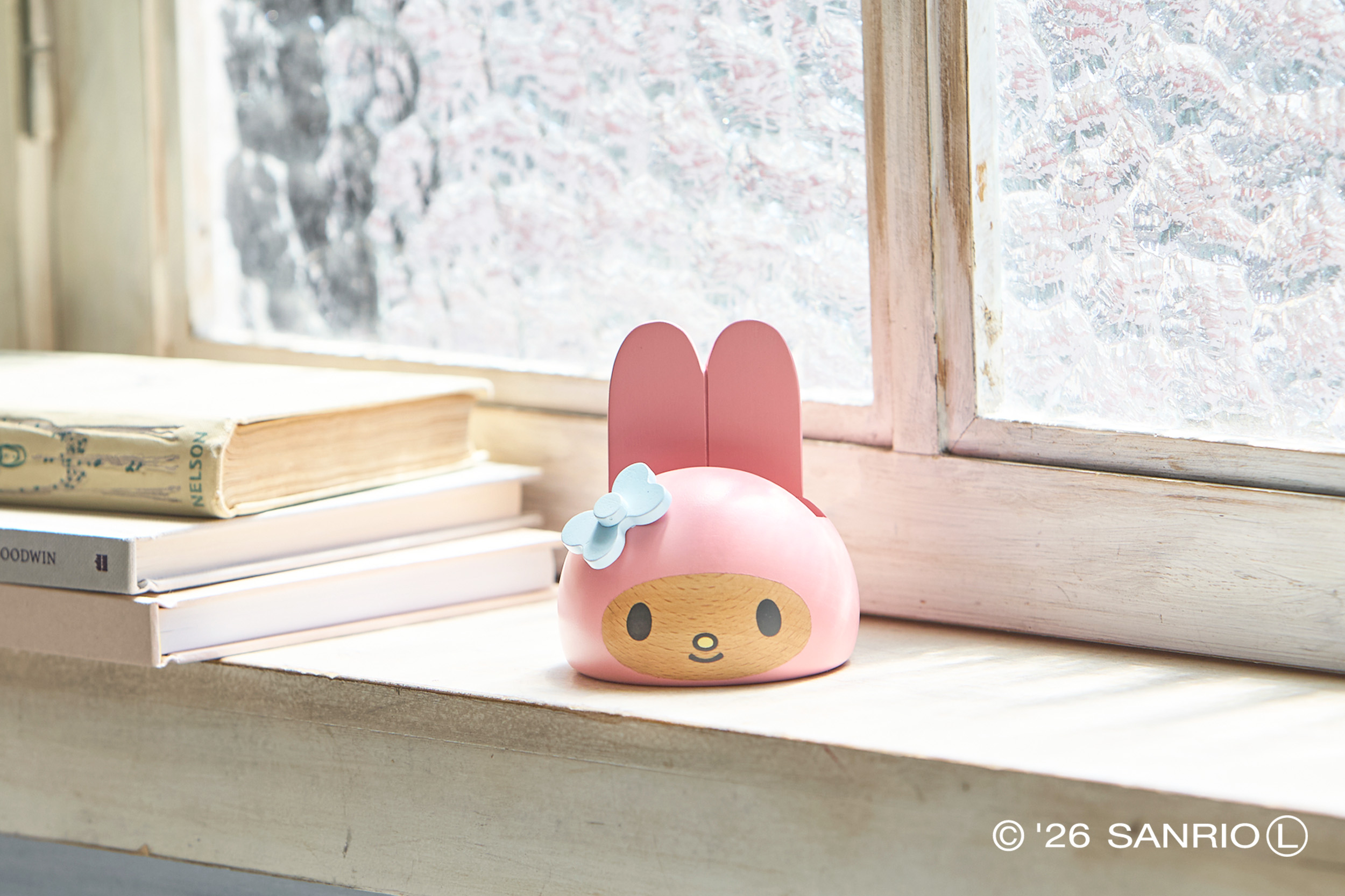 マイメロディ スマホスタンド - 木製玩具のニチガン-商品紹介